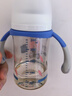 贝亲（Pigeon）迪士尼宽口径PPSU双把手彩绘奶瓶240mL M号 3月+ 萌警朱迪 AA272 实拍图