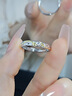 中国黄金（CHINA GOLD）孤星足银戒指男士尾戒素圈活口指环七夕情人节礼物送男友老公生日 孤星足银男戒【今/次日达】 实拍图