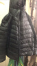 坦博尔羽绒服春款保暖通勤百搭男款轻薄连帽外套TF246209肌理雪山170 实拍图