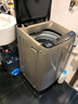 志高（CHIGO）全自动洗衣机 家用小型波轮 洗脱一体机大容量 公寓宿舍出租房 咖啡金 波轮 10kg 【蓝光洗护+风干洁桶+强电机】 实拍图