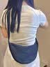 热风包包女包斜挎饺子包腰包手机包小包单肩包轻便运动高颜值2026新款 实拍图