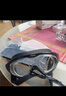 匹克成人游泳镜男女高清防雾防水大框一体专业潜水游泳眼镜透明黑色 实拍图