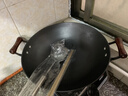 铸味（Jill May）铸味铸铁锅无涂层炒菜锅少油烟燃气灶不粘锅家用炒锅铁锅厨房好物 40cm圆底双耳炒锅（带盖） 40cm 实拍图