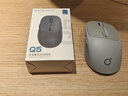 前行者Q5无线蓝牙双模鼠标充电静音女生办公专用高颜值小巧便携游戏笔记本电脑平板iPad手机通用人体工学 极简灰-无线版【适配笔记本/台式机】 实拍图