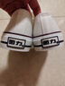 回力经典男女低帮帆布鞋春秋板鞋休闲鞋跑步情侣运动鞋391白色40 实拍图