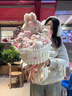 嘉百利毛绒玩具hellokitty玩偶花束公仔六一儿童节生日礼物送老婆女朋友 hellokitty凯蒂猫花束送礼袋灯串 大号花束（送大朋友） 实拍图