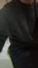 MARKLESS全棉卫衣男士春季100%棉休闲圆领上衣内搭套头衫0434 星空黑 XL 实拍图