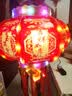 斯哆瑞2026灯笼大门阳台挂的一对春节新年乔迁LED七彩旋转走马大红灯笼 【一对装】60#直径47CM【客厅阳台】 鸿福锦彩款【一对装】 实拍图