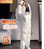 浪莎工装羽绒裤女【26秋冬新品】外穿白鸭绒裤防寒棉裤东北特厚保暖裤 实拍图