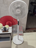 美的（Midea）【闪拆系列】一键闪电拆装直流变频家用语音电风扇一级能效轻音落地扇大风力卧室立式电扇SDJ30BC 实拍图