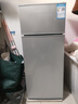 新飞（Frestec）小冰箱 冰箱小型双开门 迷你双门家用宿舍租房冷藏冷冻电冰箱节能省电 72L银【租房神器+行业热卖】升级款 实拍图