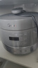 美的（Midea）【国家补贴】0涂层精钢厚釜电压力锅5L双胆全自动智能预约家用煲汤煮饭煲MY-C5856G高压锅4-6人 实拍图