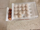 欧乐多鸡蛋盒双层抽屉冰箱鸡蛋收纳盒鸡蛋盒子防震鸡蛋托盘鸡蛋储存盒 带时间刻度【两层可放40个鸡蛋】 实拍图