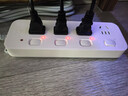 公牛（BULL）分控插座/插线板/插排/排插/接线板/宿舍家用桌面拖线板  3C认证  4位分控全长3米 独立开关 实拍图
