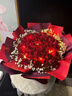 幽客玉品鲜花速递红玫瑰花束表白送女友老婆生日礼物全国同城配送 33朵红玫瑰花束—女王款 实拍图
