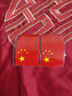 【拍2单更实惠】五星红旗车贴车尾贴电动车贴立体汽车反光贴 反光国旗贴2张（5x8cm)） 实拍图