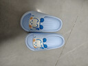 巴布豆（BOBDOG）儿童拖鞋男女童宝宝软底居家室内外夏季凉拖鞋 浅兰 160码 实拍图