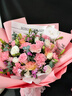 百花馆鲜花速递康乃馨花束真花生日礼物花送妈妈母亲长辈同城配送小时达 谢谢你妈妈|dy835 实拍图