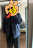 美津浓户外棉服男秋冬夹克外套上衣连帽防风保暖百搭登山服 藏青  2XL 实拍图