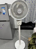 艾美特（AIRMATE）【小暴风】空气循环扇大风量摇头电风扇家用台式落地扇升级加高换气轻音柔风小风扇 FA18-X115 实拍图