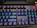 雷柏（Rapoo）V500PRO多模升级款 104键有线/无线/蓝牙三模机械键盘可连5台设备全键无冲可编程游戏办公键盘红轴 实拍图