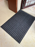 墨斗鱼入户门地垫60x90cm灰色入户门垫防滑吸水脚垫2026新款门口地毯 实拍图