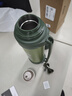希乐大容量保温旅行壶304不锈钢热水壶车载真空户外保温水瓶绿色2.4L 实拍图