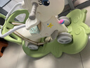 幼贝臣摇摇马木马儿童玩具男女孩婴儿0-1-3岁宝宝早教生日礼物 神马豆蔻绿推杆护栏餐盘静音轮 实拍图