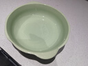品喻新款酸菜鱼大盆碗双耳大号汤碗家用10英寸水煮鱼专用碗汤盆-奶绿 实拍图