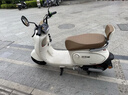 绿源（Luyuan）电动车新款上市 MODA2-Q 电动摩托车超强续航60V20Ah铅酸电池电摩外卖电瓶车 【新款】MODA2-Q 椰奶白 实拍图