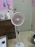 美的（Midea）【变频轻音】空气循环扇家用语音遥控电风扇 一级能效轻音落地扇 卧室桌面大风力小风扇 GDJ24SHG 实拍图