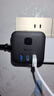公牛（BULL）20W PD苹果快充魔方插座/插线板/插排/接线板 Type-c+USB+3插孔 无线 黑色 GNV-UU220WH总控开关 实拍图