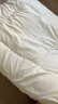 京东京造大白被100%原生纤维A类磨毛保暖春秋被子四季被芯3斤学生宿舍1.5m 实拍图