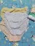 蝶安芬纯棉女士内裤女中高腰宽松100%棉三角裤薄款全棉中老年内裤 3条装 粉色浅紫肤色 XL (165) 实拍图