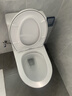 箭牌（ARROW）卫浴大冲力喷射虹吸式防臭节水马桶家用缓降盖板连体抽水坐便器 【T32 】双漩劲冲12609 400mm 实拍图