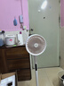 美的（Midea）【变频轻音】空气循环扇家用语音遥控电风扇 一级能效轻音落地扇 卧室桌面大风力小风扇 GDJ24SHG 实拍图