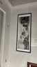 墨派新中式客厅装饰画沙发背景墙挂画办公室山水画横幅手绘国画壁画 江山如画 160*60cm/实木框+喷绘(适合2.0米沙发) 实木边框 实拍图