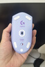 罗技（G）G304 LIGHTSPEED无线鼠标 游戏鼠标 轻质便携 鼠标宏 绝地求生FPS英雄联盟吃鸡 生日礼物 紫色 实拍图