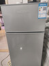 新飞（Frestec）小冰箱 冰箱小型双开门 迷你双门家用宿舍租房冷藏冷冻电冰箱节能省电 72L银【租房神器+行业热卖】 实拍图