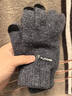 啄木鸟（TUCANO）羊毛手套男秋冬季户外时尚触屏防寒保暖加厚骑行开车针织毛线手套 实拍图