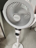 艾美特（AIRMATE）【小暴风PRO】空气循环扇家用大风力摇头电风扇卧室安静轻音小风扇桌面台式节能落地扇电扇 X231 实拍图