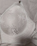 都市丽人内衣女浮雕新中式国风提花文胸无钢圈聚拢无痕裸感亲肤文胸罩 檀香肤 L 【80ABC】推荐110-125斤 实拍图