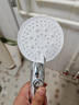 Rosecret【德国】增压淋浴花洒喷头全套强劲家用多功能洗澡手持莲蓬喷头 【星光银】单喷头+1.5米防爆软管丨浴室浴霸带软管 硅胶出水孔密集大出水量畅享淋浴 实拍图