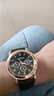 正品男士手表高档休闲石英表简约气质男表皮带高颜值罗马时尚腕表 军团款 实拍图