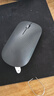 联想（Lenovo）无线蓝牙鼠标充电鼠标轻音鼠标 Air Handle充电版轻音双模鼠标 便携办公鼠标 风暴灰 实拍图