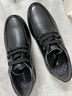 奥康（Aokang）男鞋男士商务休闲鞋英伦舒适低帮圆头系带皮鞋 黑色40码 实拍图