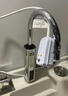奥克斯（AUX）电热水龙头热水器加热水龙头快速热水变频恒温厨房下进水 【大屏数显】电镀银+漏保插头+万向喷头 实拍图