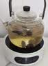 忆壶茶（YIHUTEA）煮茶壶电陶炉煮茶器烧水壶泡茶炉养生壶套装泡茶壶加厚功夫茶具 1500w数显炉+蒸煮双胆壶1.3L 实拍图