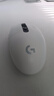 罗技（G）G304 LIGHTSPEED无线鼠标 游戏鼠标 轻质便携 绝地求生FPS鼠标英雄联盟LOL吃鸡 生日礼物 白色 实拍图