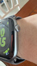 Apple/苹果 Watch S11 智能手表GPS+蜂窝款46毫米深空灰色铝金属表壳黑色运动型表带M/L MFDE4CH/B 实拍图